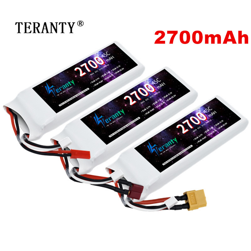 Drone Battery 3S - 1/3PCS 2S 7.4V Lipo Battery 2700mAh