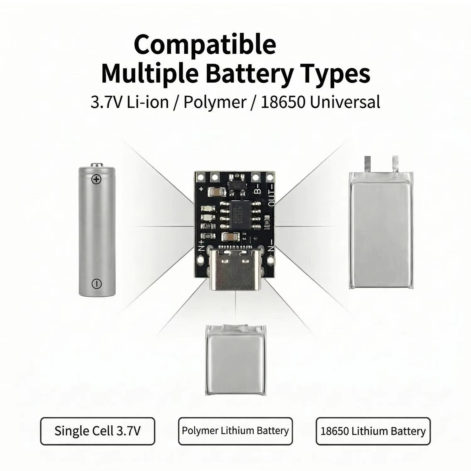 Type-C Charging Board with Pro - огляд і ціна Drone Battery Connector