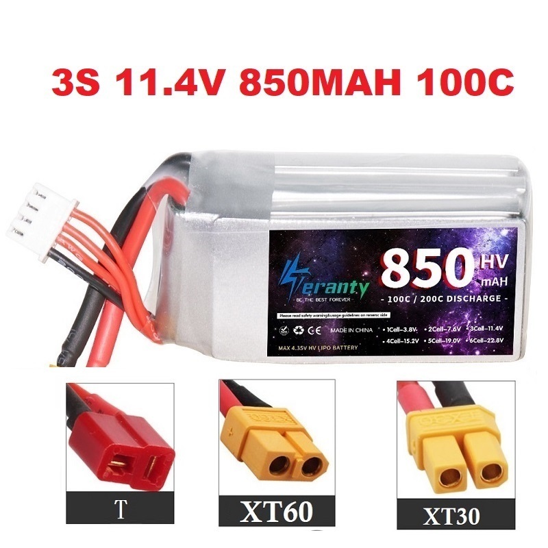 1/2/3PCS TERANTY 3S 11.4V Lipo - огляд і ціна Drone Battery 3S
