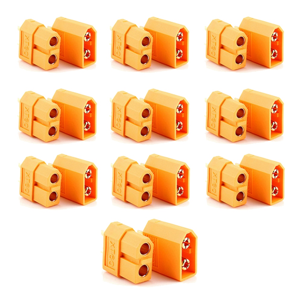 T34C 10Pair XT-60 Male Female  - огляд і ціна Drone Battery Connector